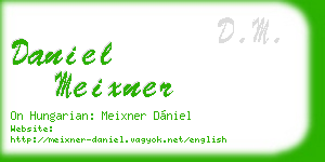 daniel meixner business card